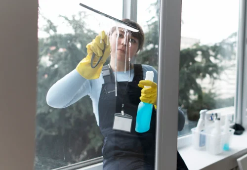 Nettoyage de vitres intérieures et extérieures à Machemont